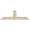Ekena Millwork Portland Smooth Timber Gable Bracket, Douglas Fir, 48"W x 22"H x 1 1/2"D x 5 1/2"F, 11/12 Pitch GBW048X22X0206POR00SDF - alternate 2